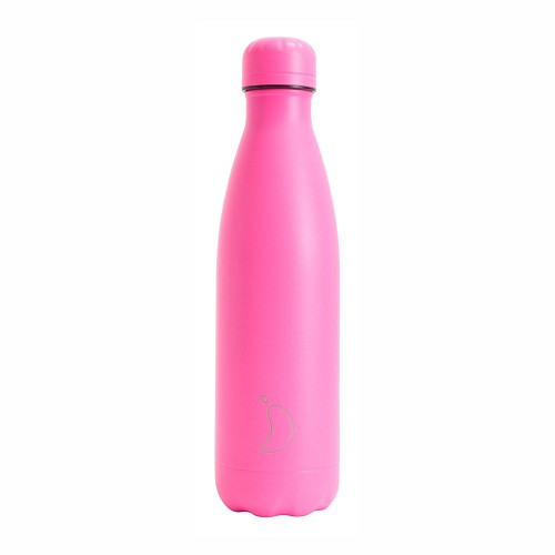 Chilly's Bottle 500ml Fluro Pink